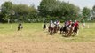 Course de poneys à Simplé plat pour poneys de 1,11m à 1,21m avec une chute en prime !