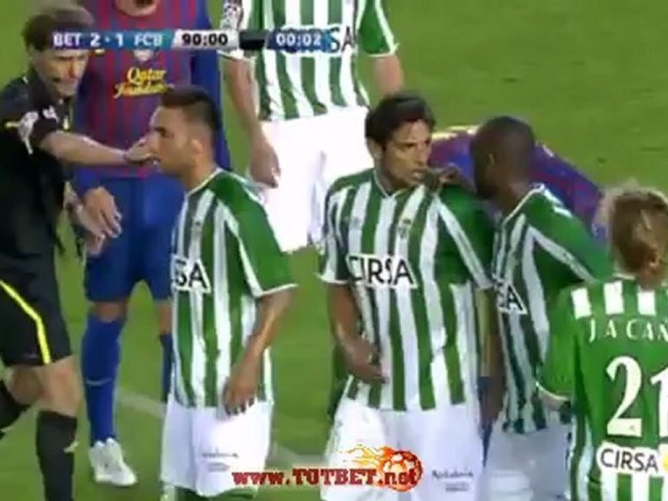 Бетис - Барселона (2-2) 12.05.2012