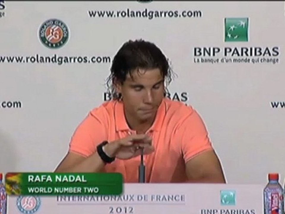 French Open: Nadal: 'Getan, was ich tun musste'
