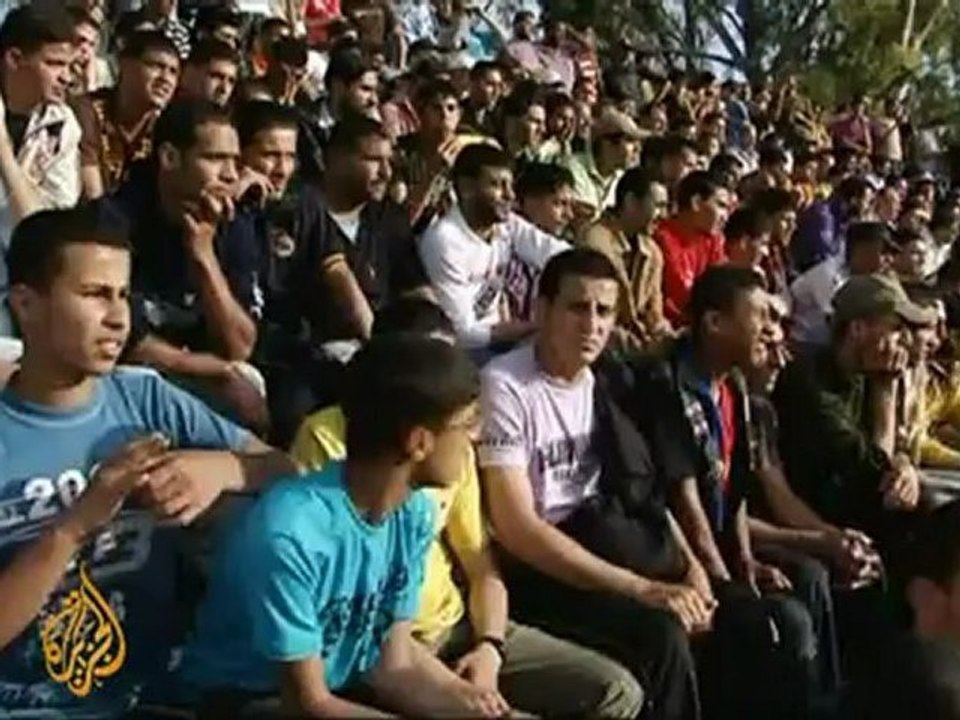 Palestinians stage their own World Cup