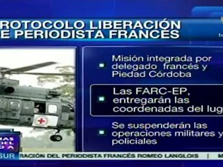 Protocolo de liberación de Roméo Langlois