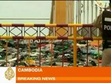 Hundreds die in Cambodia stampede