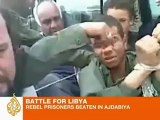 Gaddafi forces intimidate rebels