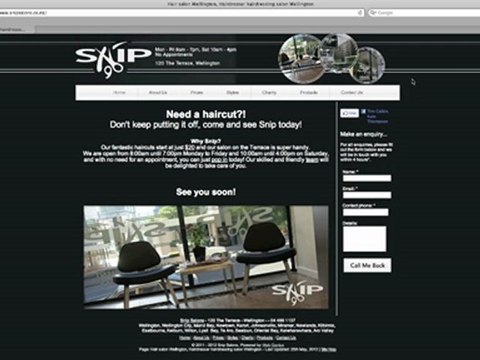 Hair salon in Wellington