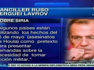Rusia acusa a la oposición siria de obstruir el plan de paz