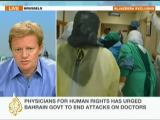 Interview with Christopher Stokes, MSF, on abuse of medical personel in Bahrain