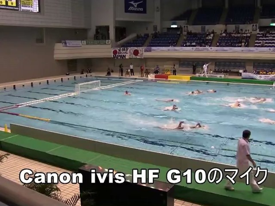 Canon HF G10のマイクとTASCAM DR-100 MKII（PCMレコーダー）で音質比較