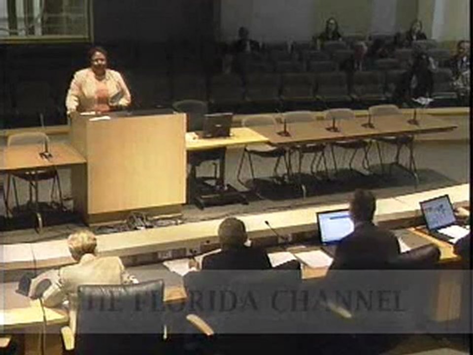 Fl Senate Community Affairs, 10-4-2011