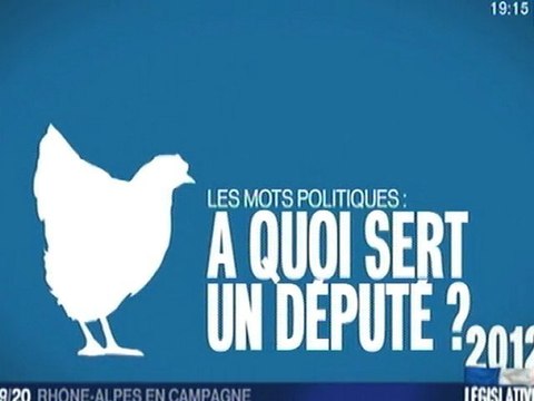Le mot politique le rôle des députés - Elections Législatives 2012
