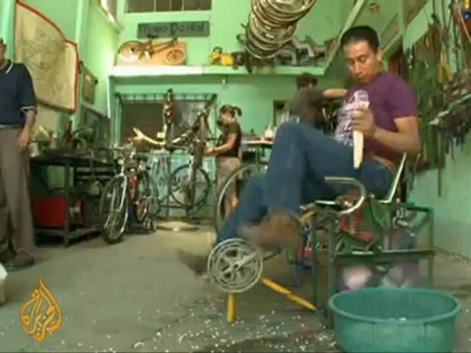 Bike-power benefits Guatemalan community