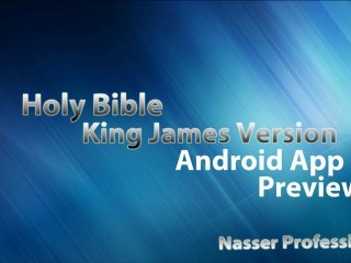 The Holy Bible King James Version Android App