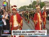 Fetih gnnde mehter Sultanahmet'i inletti - 29 may?s 2012