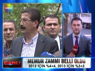 Memur zammı belli oldu - 29 mayıs 2012