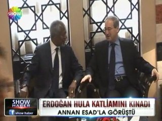 Recep Tayyip Erdoğan Hula katliamını kınadı - 29 mayıs 2012