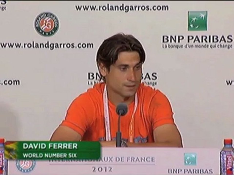 French open: ferrer: "heißer als die jahre zuvor"