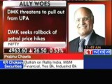 Petrol price hike DMK threatens to quit UPA