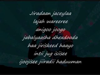 Somali Lyrics - Song - Jiidki Afgooye - Mahamed Qarabadileey