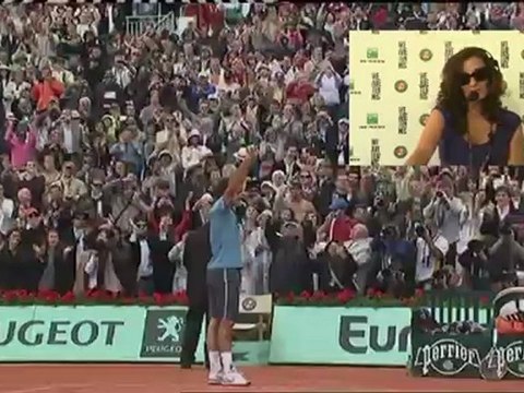 Mardi 29 mai 2012 - Federer vs Soderling - Virginie