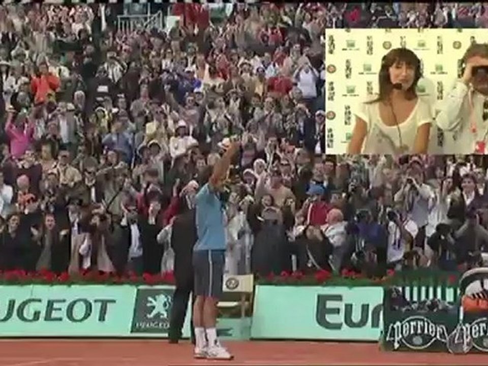 Mardi 29 mai 2012 - Federer vs Soderling - Mary & Fred