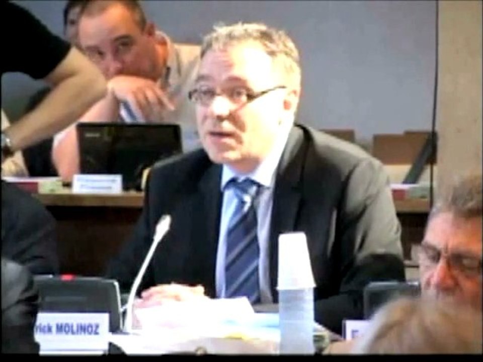 Patrick MOLINOZ. Intervention en discussion générale.