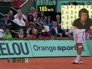 Mardi 29 mai 2012 - Federer vs Djokovic - Quentin