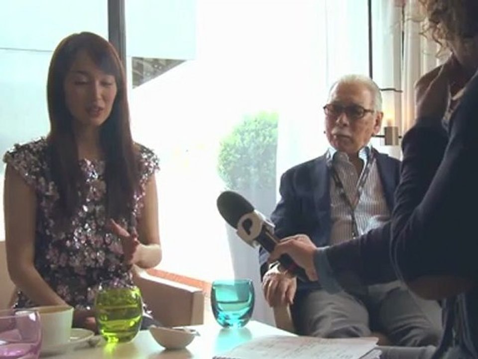 Interview Tadashi Okuno et Rin Takanashi à l'occasion du Festival de Cannes
