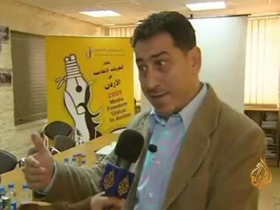 الحريات الصحفية في الاردن