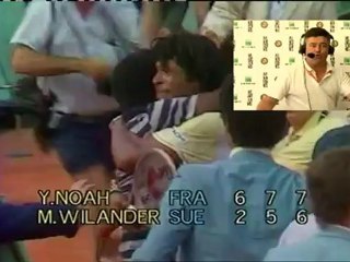 Mercredi 30 mai 2012 - Noah vs Wilander - Damien