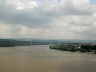 Danube river - Time Lapse - Free HD stock footage