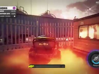 DiRT Showdown - Yokohama Construction Site - All Hidden Packages