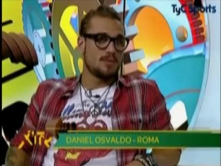 Daniel Osvaldo en 'Tiempo extra' de TyCsports