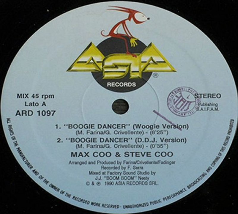 Max Coo & Steve Coo - Boogie Dancer (woogie version)