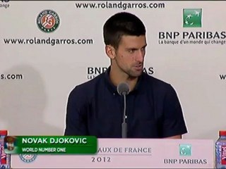 Djokovic: "Mi ha colto di sorpresa"