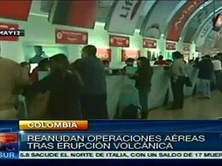 Aeropuertos de Colombia reanudaron operaciones