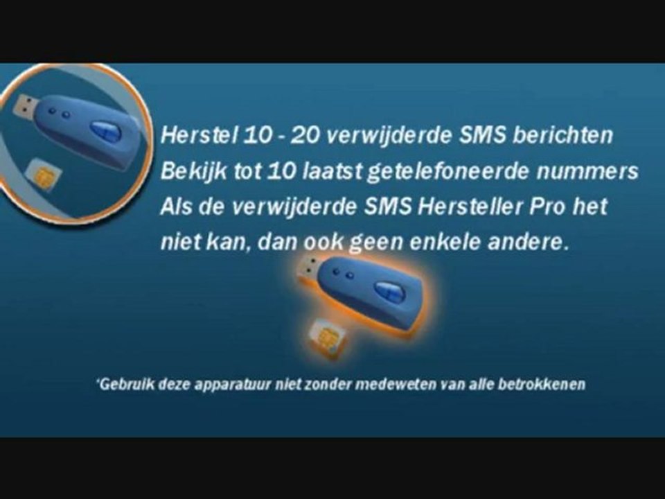 Hoe SMS en SIM data recovery van Iphone, Nokia, HTC, ... ?