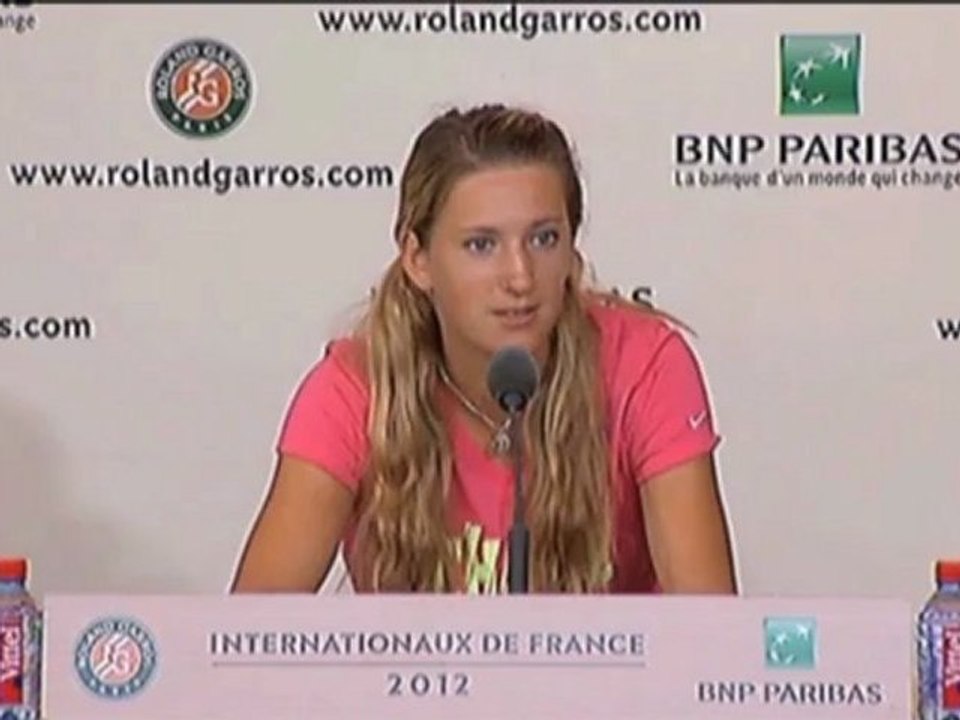 French Open: Azarenka: "Nummer eins sein, ist schwierig"