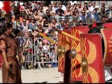 Pourrières - Affrontement Gallo-romain 2012 arènes