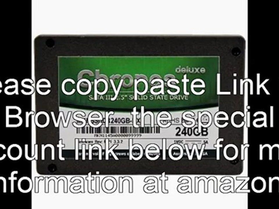 Best Solid State Drive 2012 | Mushkin Chronos Deluxe 240 GB SATA 6.0 Gb-s 2.5-Inch Solid State Drive (MKNSSDCR240GB-DX)