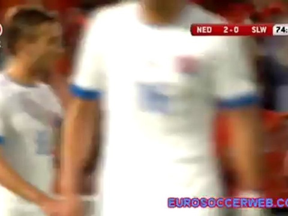 Van der Vaart Goal 2-0 against Slovakia