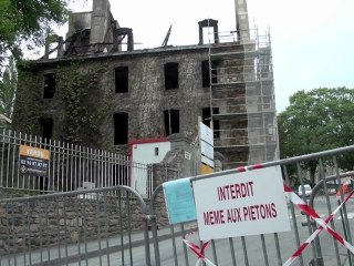Incendie à Dinan : l'ancienne bibliothèque dévastée