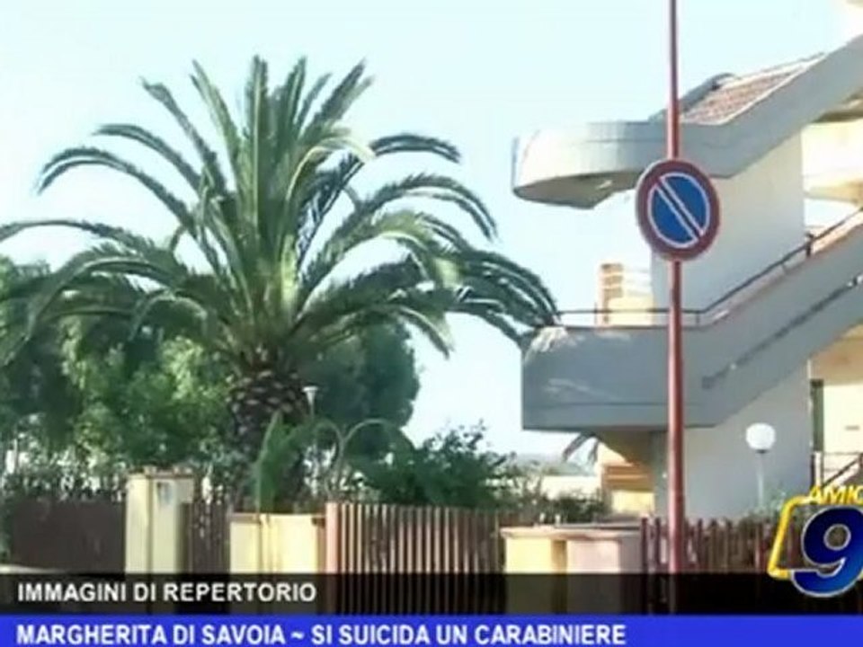 Margherita di Savoia | Si suicida un carabiniere