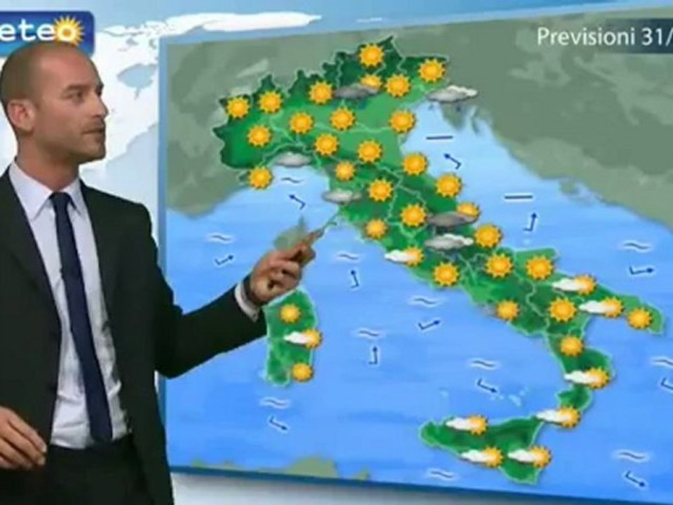 Meteo Italia 31/05/2012 - Previsioni by ilMeteo.it