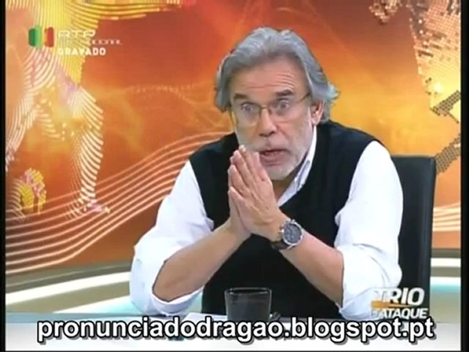 Trio d'Ataque Júlio Machado Vaz critica Carlos Lisboa