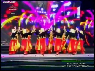 Kırgızistan Artvin yöresi RİZE 10.Türkçe Olimpiyatı TRT