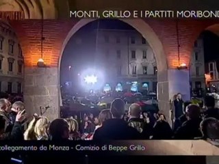 Sallusti su Grillo: "E' uno stronzo, ma nessuno ha il coraggio di dirglielo" (Piazza Pulita 19.04.2012)