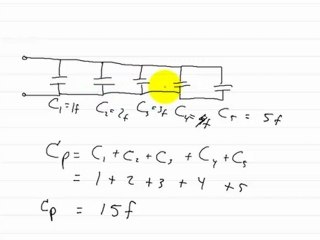 Circuits Capacitors in Parallel