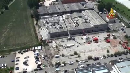 Medolla (MO) - Terremoto - Immagini aeree - Haemotronics (30.05.12)