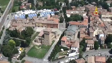 San Felice sul Panaro (MO) - Terremoto - Immagini aeree (30.05.12)