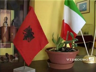Zef Bushati in visita a Civita e Frascineto