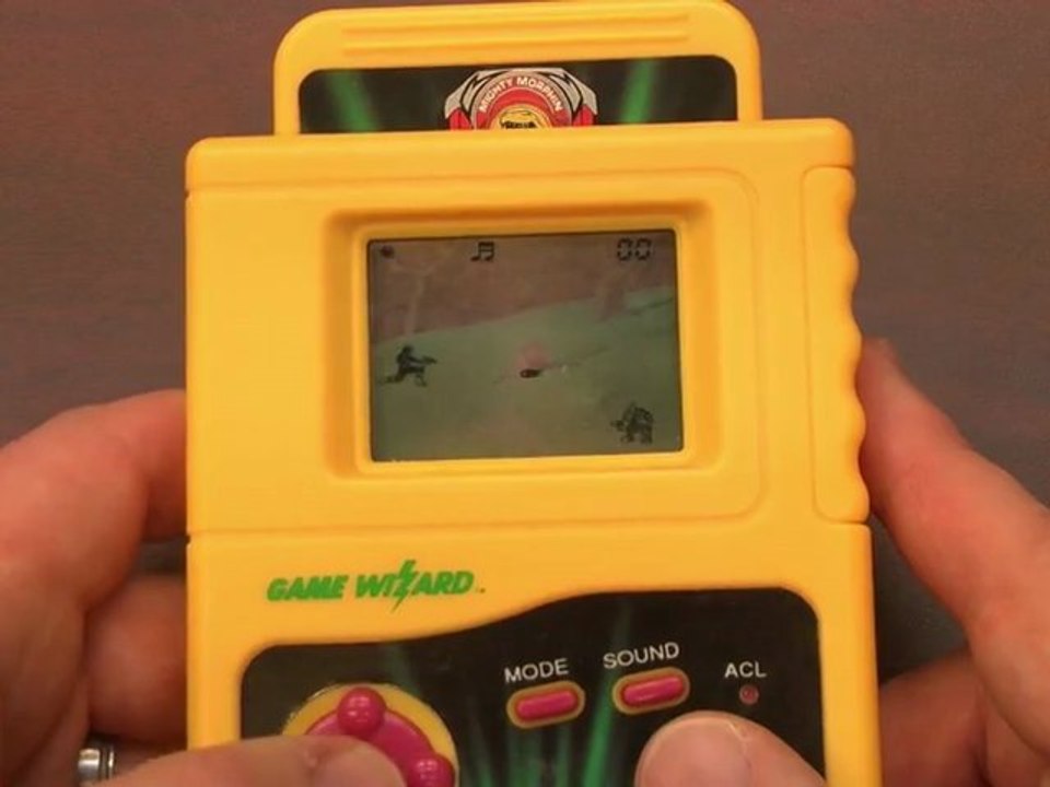 Classic Game Room - MIGHTY MORPHIN POWER RANGERS Game Wizard review